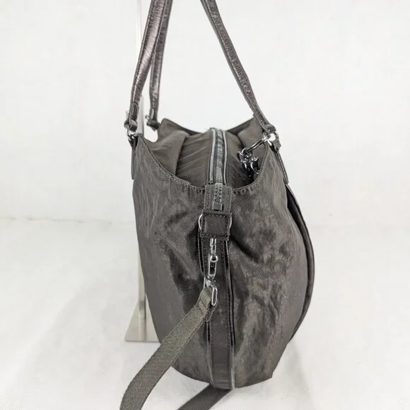 Kipling Large Shoulder Crossbody Bag Brown - Authentic - Made in China - Picture 4 of 16